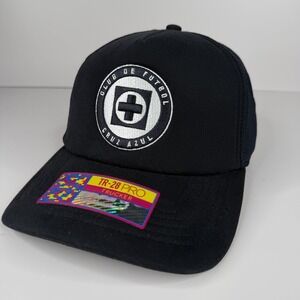 Cruz Azul Hat Cap Snap Back Mens One Size Blue Soccer Trucker Fi Collection